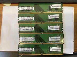 KINGSTON 4GB PC4-2400R-UC0-11 DDR4 DESKTOP RAM HP 854912-001 20GB (5x4GB)
