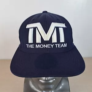 THE MONEY TEAM TMT FLOYD MAYWEATHER VERSTELLBARE DRUCKKNOPFLASCHE BASEBALLMÜTZE/KAPPE, BLAU - Bild 1 von 15