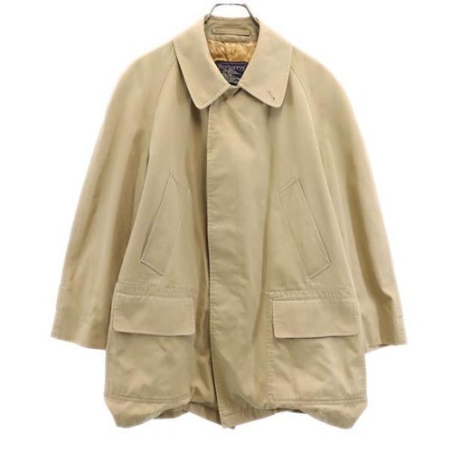 Cappotto Burberrys anni 80 90 Oldica manic lunga coll inoxe beig