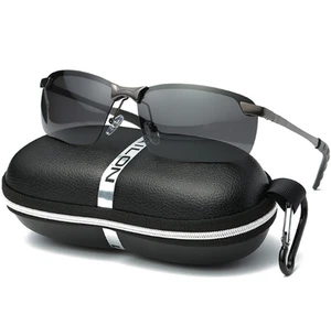 NEW Men's Polarized Sunglasses Driving Aviator Sun Glasses Sport Eyewear - Picture 1 of 6