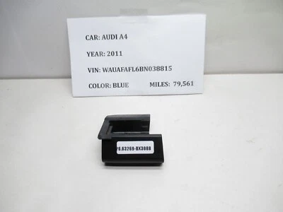 Cubierta de riel de asiento interior delantero Audi A4 2010-2012 4F0881348 OEM Foto 1 de 4