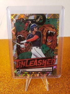 2022 Panini Donruss Unleashed GOLD JUAN SOTO /999 #UNL-14 Nationals/ Padres