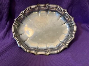 Set of 3 Sm trays INTERNATIONAL Silver Co. Chippendale Silver Plate Trays - Picture 1 of 23
