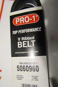PRO-1,960K6,6PK2440 SERPENTINE BELT NEW IN SLEEVE,MADE IN USA,FREE SHIPPING.8. - Picture 1 of 6