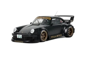 1/18 GT Spirit RWB Porsche Bodykit Stella Artois 2008 Noir GT421