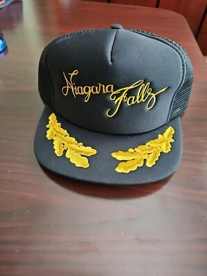 Sombrero de camionero bordado vintage NIAGARA FALLS NOS Foto 1 de 3