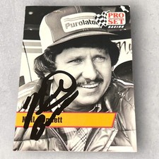 Neil Bonnett WOOD BROS NASCAR 75th GREATEST 1991 PRO SET LEGENDS L24 signed card