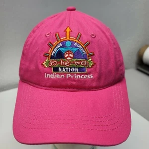 Yo-He-Wah Nación Princesa India Rosa Gorra Sombrero Ajustable Nativo Americano - Imagen 1 de 6