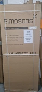 Crosswater 6409 Walk In shower glass 800 X 1950mm - Picture 1 of 1
