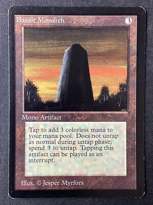 MTG Beta Edition Basalt Monolith MP - Image 1 of 4