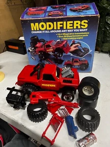 Vintage 1986 ERTL Modifiers Red Truck Model Kit #3375 w/ Box - Picture 1 of 2