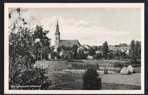 Lübbenau, Ansichtskarte, Kirche, Ortsansicht - Picture 1 of 2