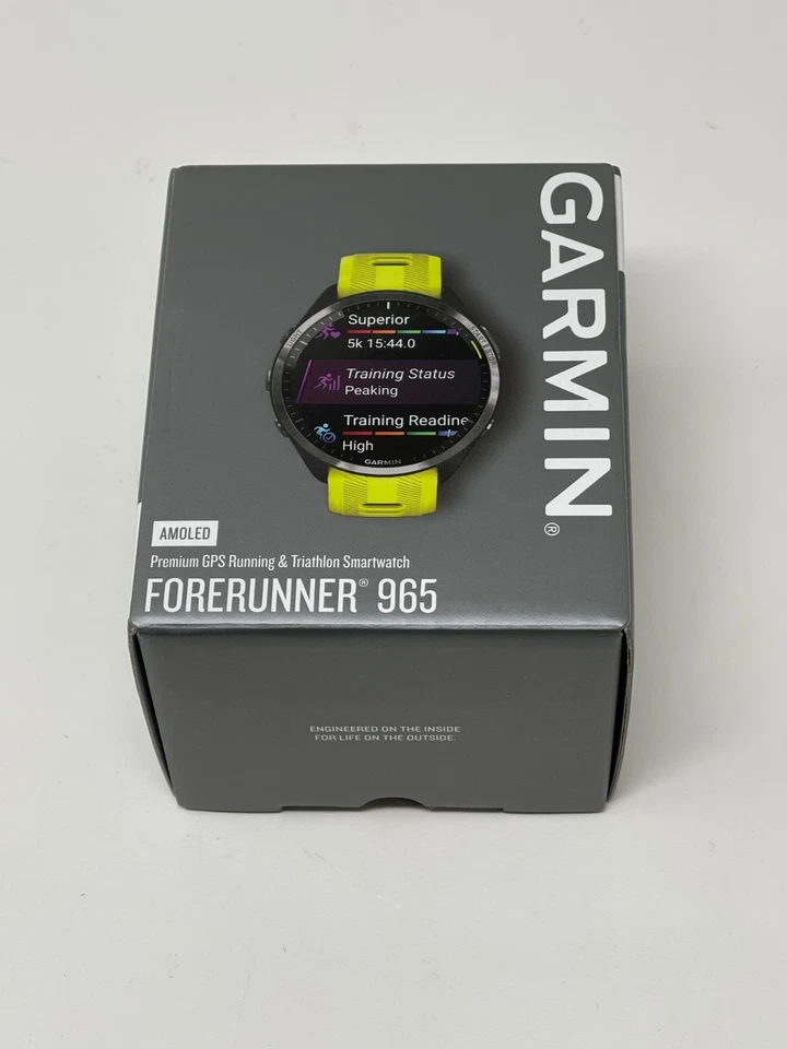 Nuevo reloj inteligente para correr Garmin Forerunner 965 010-02809-02 amarillo Foto 1 de 1