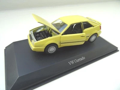 Volkswagen VW Corrado Modellino Auto Di Schabak IN 1:43 Giallo Nuovo 1018 - Immagine 1 di 4