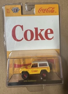 CHASE 1976 Ford Bronco "Coke" Diecast 1:64 Scale Model M2 Machines - 52500-A28 - Picture 1 of 3