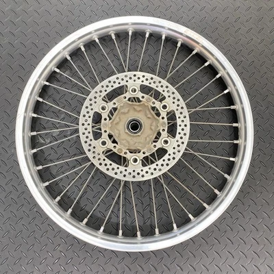1996-2008 OEM SUZUKI RM125 RM250 Excel Front Wheel (21x1.60) Hub Rim Assembly - Image 1 of 4