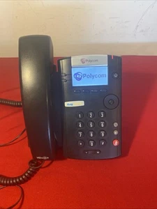 Polycom 2200-40450-001 VVX 201 schnurgebundenes VoIP POE IP Telefon Digitaltelefon - Bild 1 von 11