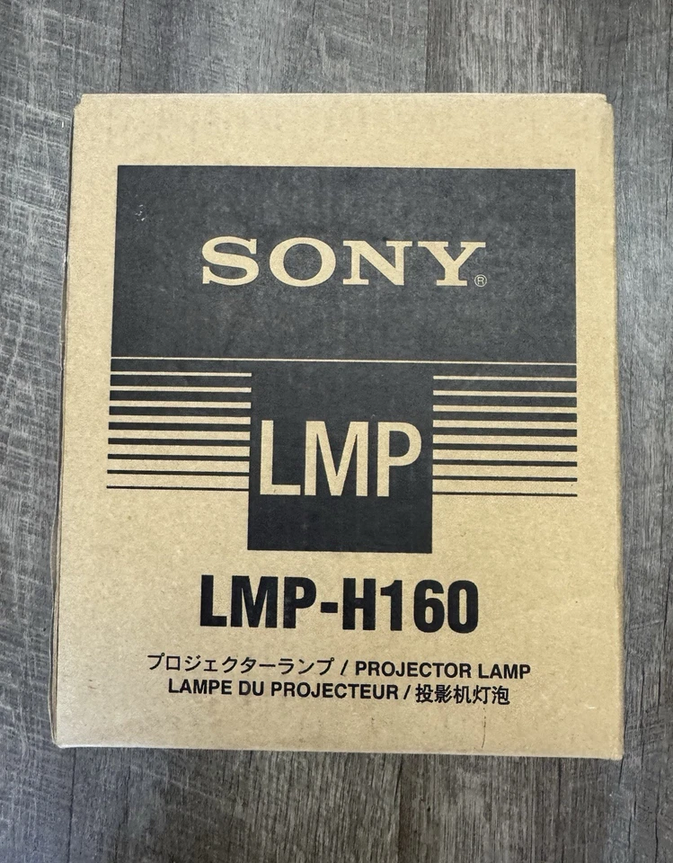 Original OEM Repuesto Lámpara Bombilla Sony LMP-H160 Proyector Lámpara; Nuevo Abierto Foto 1 de 3