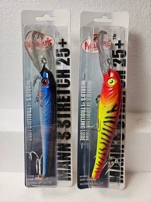 Mann's Bait Company Stretch 25+ Assortment (2 lures) - Image 1 of 3