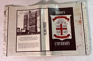 Vintage 1972 Brown University Kunststoff beschichtetes Lehrbuch Bucheinband gebraucht - Bild 1 von 4