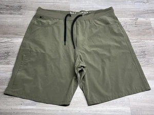 Wrangler ATG Performance Comfort Short Pull On Shorts Gray Stretch Mens Size 36 - Picture 1 of 8