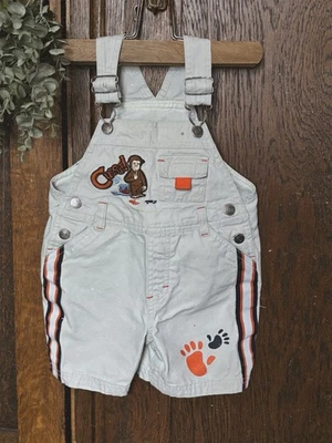 Pantalones cortos vintage Curious George de 18 m Foto 1 de 4