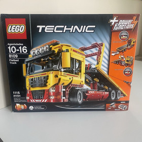 Lego Flatbed Truck 8109 Technic Brand New Sealed Bags Open Box 100% Complete Set
