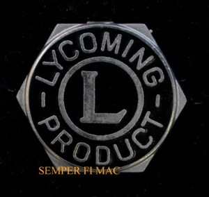 LYCOMING AIRCRAFT ENGINES LOGO HAT LAPEL PIN HELICOPTER ROTARY FIXED WING WOW - Picture 1 of 24