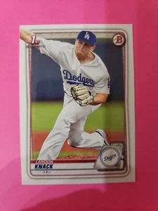 Landon Knack 2020 Bowman Draft BD-52 paper base , Los Angeles Dodgers ,Quantity - Picture 1 of 2