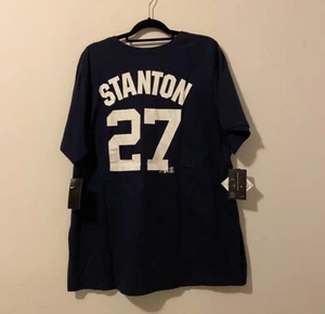 T-shirt uomo Nike MLB Yankees Giancarlo Stanton taglia XXL - Foto 1 di 2