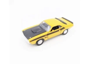1970 Dodge Challanger T/A Yellow 5" Diecast Model Pullback - Welly - 43663YL - Picture 1 of 1
