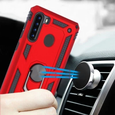 For Samsung Galaxy Note 20 /ULTRA Hybrid Ring Stand Rugged Case Magnetic Cover - Image 1 of 4