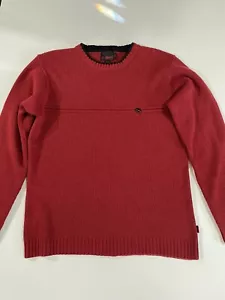 Billabong Red Pullover Men’s Sweater Large - Picture 1 of 6
