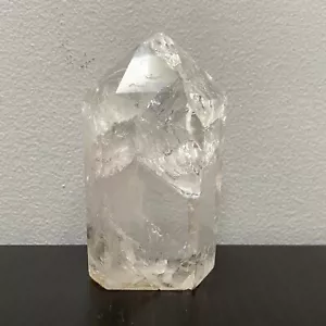Clear Lemurian Seed Point Crystal Quartz Healing Specimen 13.5 Oz 385 g 4" - Picture 1 of 12