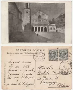 LA CATTEDRALE DI SPOLETO - PERUGIA - G. PASTINA - VIAGG. 1924 -21490- - Bild 1 von 1
