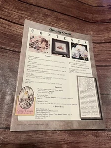 Stoney Creek Cross Stitch Collection Magazine January February 1993 - Picture 1 of 10