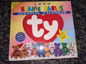 Ty Beanie Baby 1999 Beanie Babies Calendario Oficial Sellado Nuevo Ver Todo Desc - Imagen 1 de 2