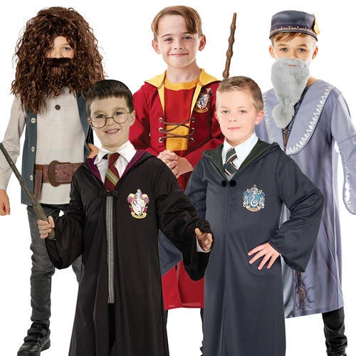 Licensed Harry Potter Costumes Girls Book Day Boys Character Fancy Dress Outfits - Image 1 of 1