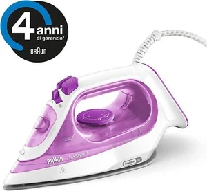 Ferro da Stiro a Vapore 2300 W Piastra in Ceramica TexStyle 3 SI3030PU BRAUN - Foto 1 di 4