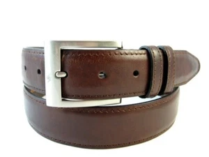 Cintura abito Allen Edmonds "WIDE BASIC" #39506 taglia 38 peperoncino scuro SCONT'D (B143) - Foto 1 di 11