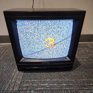 Vintage Emerson TV 13"  model m1375ra for Gaming Boat or RV TESTED WORKS