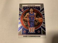2021-22 Panini Chronicles - Hometown Heroes Optic #651 Cade Cunningham (RC)