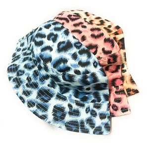 Bonito Sombrero Cubo Estampado Leopardo Algodón - Sombreros Cubo Mujer Hombre - Imagen 1 de 7