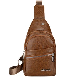 Hombres Bolso de pecho Paquete Viaje Informal Hombro Mochila Exterior Bolsos Cross Body - Imagen 1 de 11