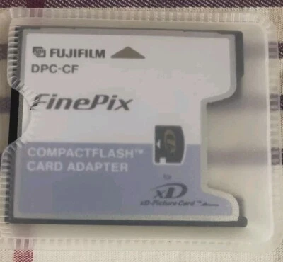 Fujifilm DPC-CF Finepix Compact Flash Card Adapter for xD-Picture Card - Image 1 of 3