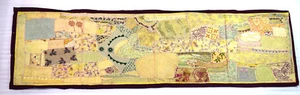 Handmade Unique Banjara Style Patchwork Wall Hanging Fabric Décor. i17-191 - Picture 1 of 7
