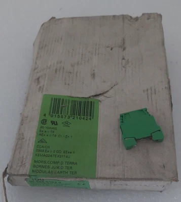 90 St Wieland - 55.504.9153.0 - Borne Del Conductor de Protección - Wkm - Imagen 1 de 4