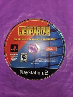Jeopardy The Ultimate Jeopardy Experienc(PlayStation 2 PS2)  Tested  *DISC ONLY* - Image 1 of 2