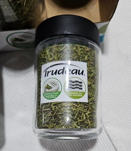 Trudeau 6.8 Oz Glass Stacking Storage Baby Food Crafts Baking Spices Jars 24 Ct - Picture 1 of 3