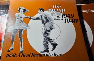 Time Life - The Swing Era - The Music of 1939-1940 -3LP Box Set W/Book - Picture 1 of 2